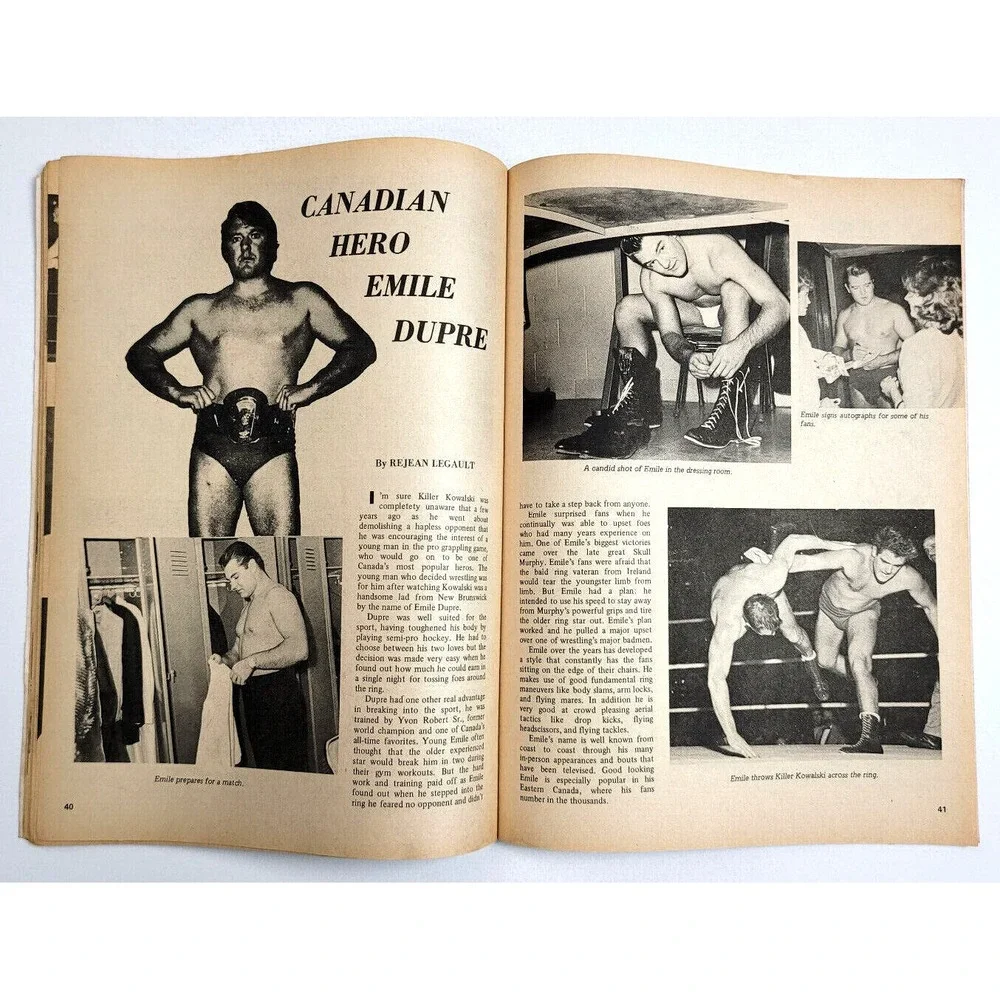 WRESTLING REVUE - DEC 1972 - JERRY BRISCO / DON CURTIS‎ / DOCTOR X